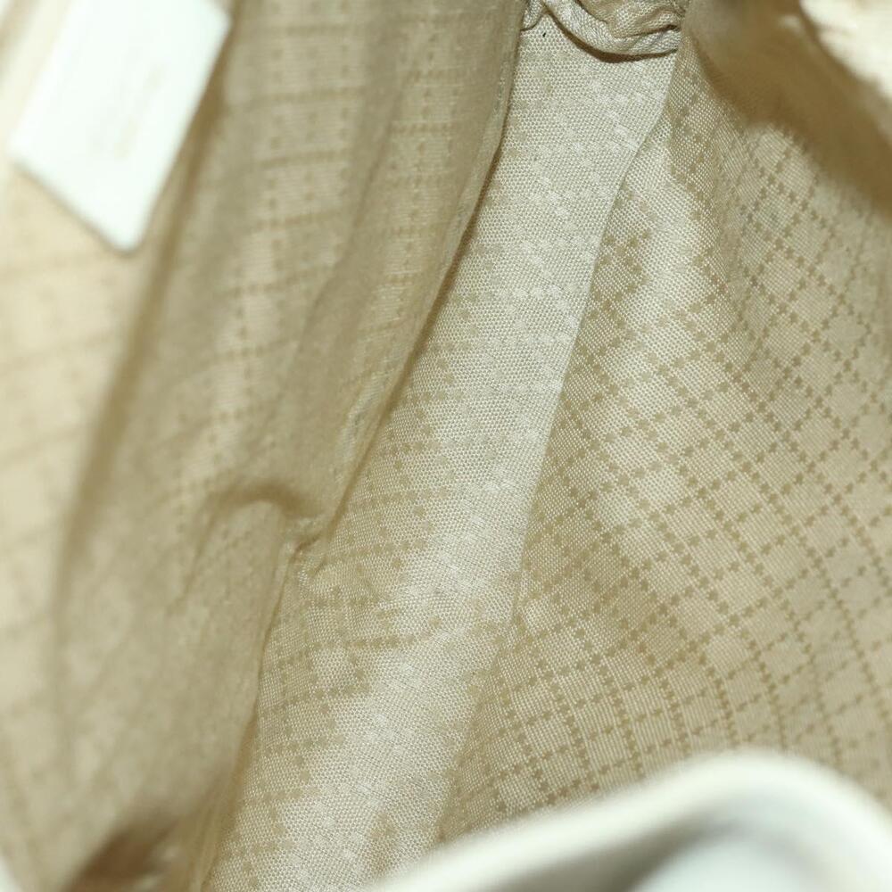 GUCCI Bamboo Backpack Leather Outlet Ivory Gold 003 8016 2058 Auth 151337 - Picture 11 of 16
